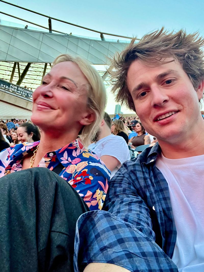 Diane and I at a concert.